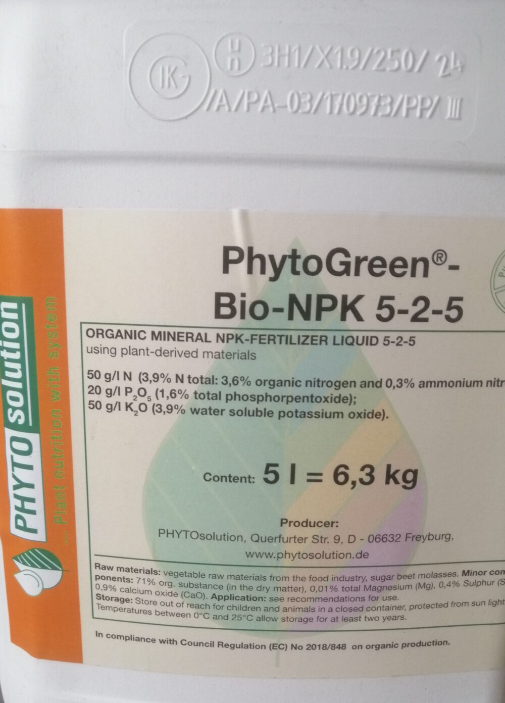 PhytoGreen Bio 525